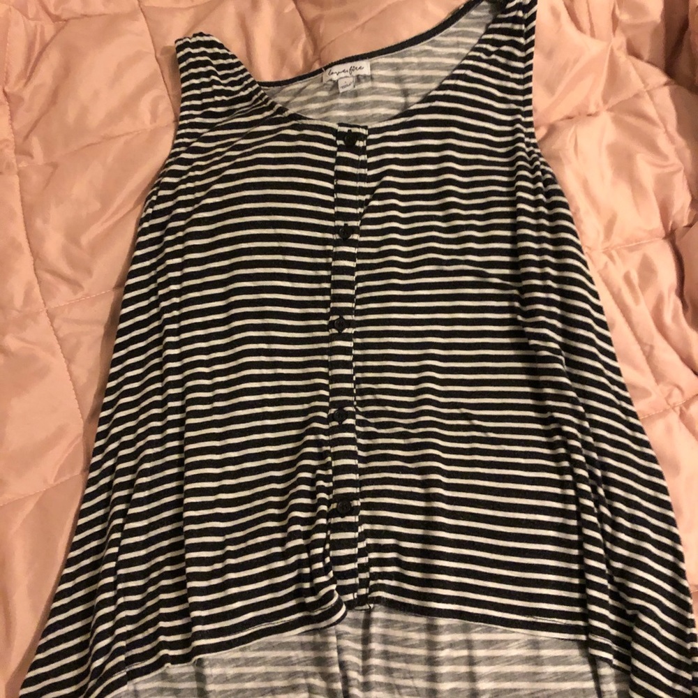 striped tank top